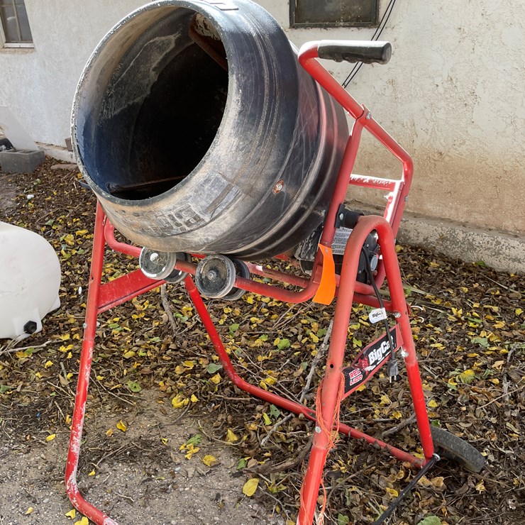 #3711 • Red Lion Cement Mixer