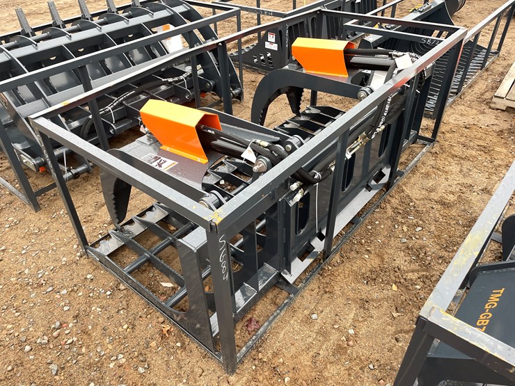 #2031-•-unused-skid-steer-rock-skeleton-grapple-bucket-attachment-image-1