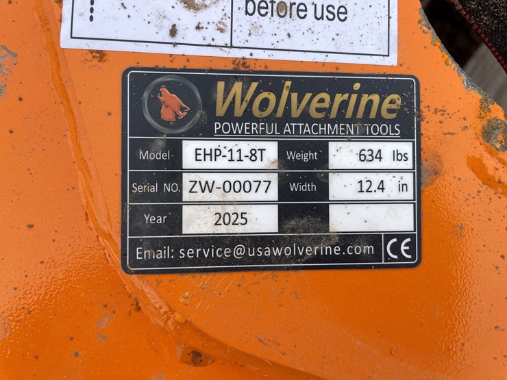 #2076-•-unused-2025-wolverine-hydraulic-clamp-attachment-image-4