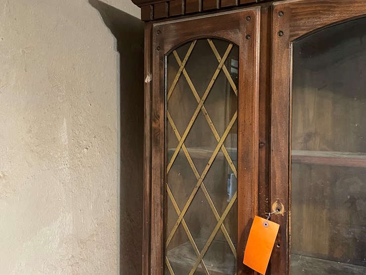 #3740-•-wooden-glass-hutch-image-16