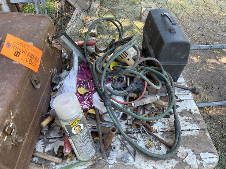 #3703-•-lot-of-misc-tools,-hardware-and-table-image-2