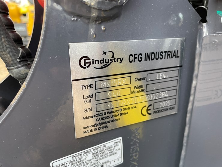 #9225-•-2025-unused-cfg-mini-excavator-image-8