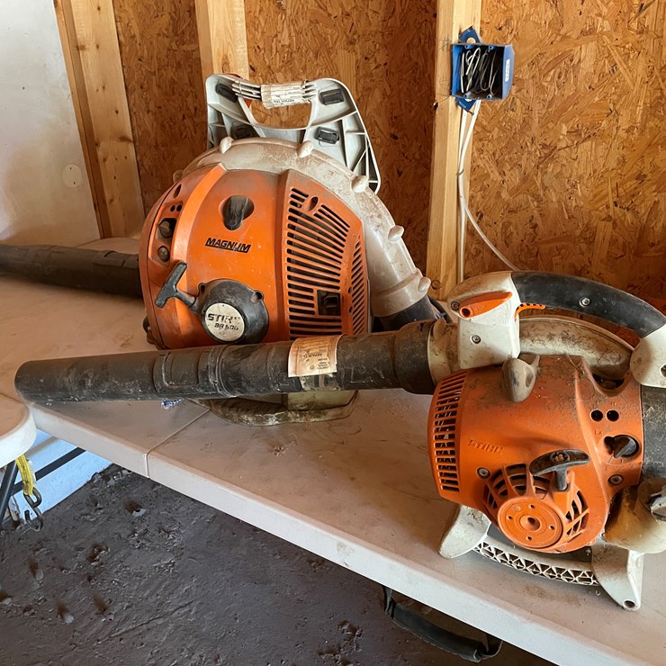 #3686 • (2) Stihl Leaf blowers