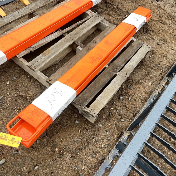 #2035 • Unused Forklift Extensions