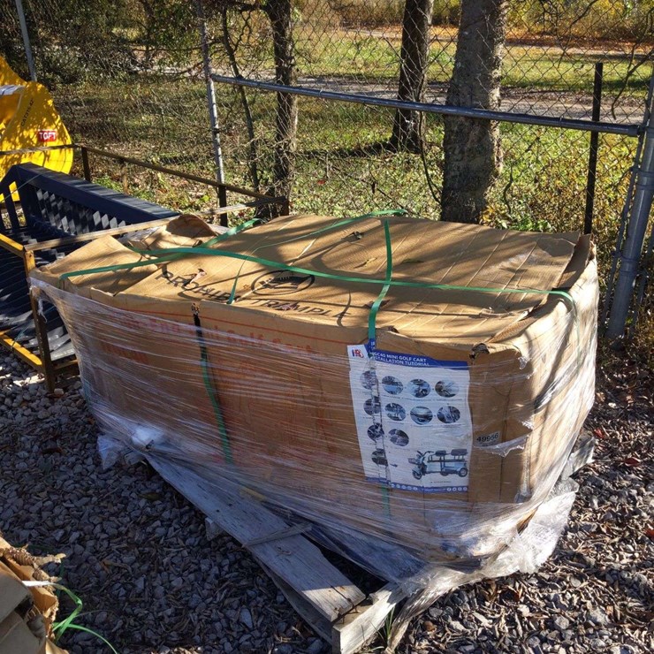 UNUSED IRGC40 2 SEATER MINI GOLF CART