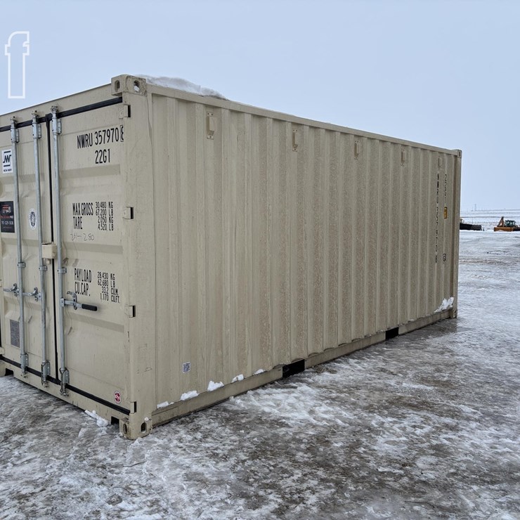 20' NEW ONE TRIP SHIPPING CONTAINER
