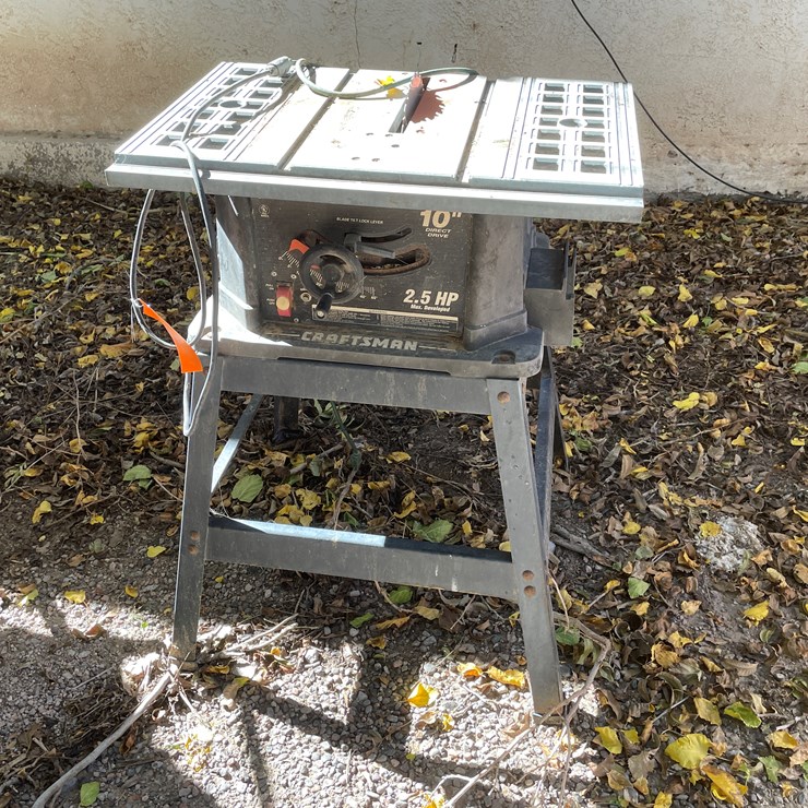#3710 • Craftsman Table Saw