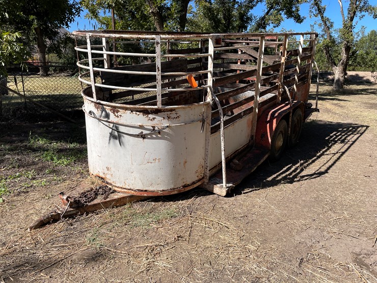 #3671-•-horse/cattle-tandem-axle-trailer-(no-title)-image-1