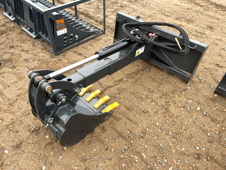 #2042-•-unused-2025-landhonor-big-arm-backhoe-skid-steer-attachment-image-1