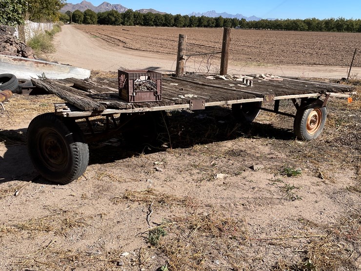 #3727-•-4-wheel-flatbed-wagon-image-1