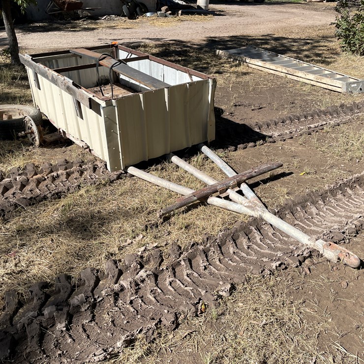 #3665 • Homebuilt Trailer (No Title)