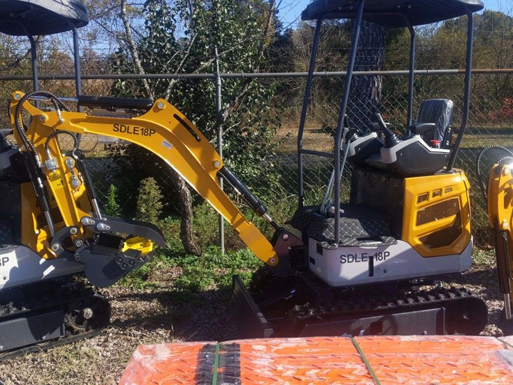 unused-sdlanch-mini-excavator-model-sdle18p-image-1