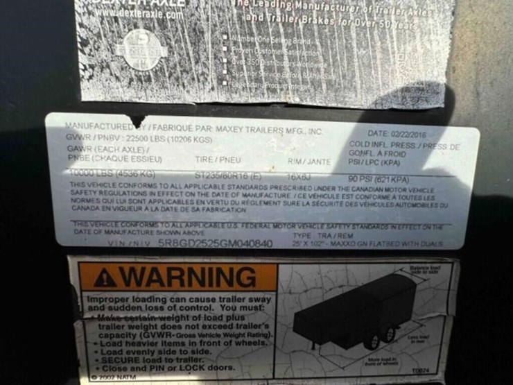 2016-maxey-26’-gooseneck-flatbed-trailer-image-9