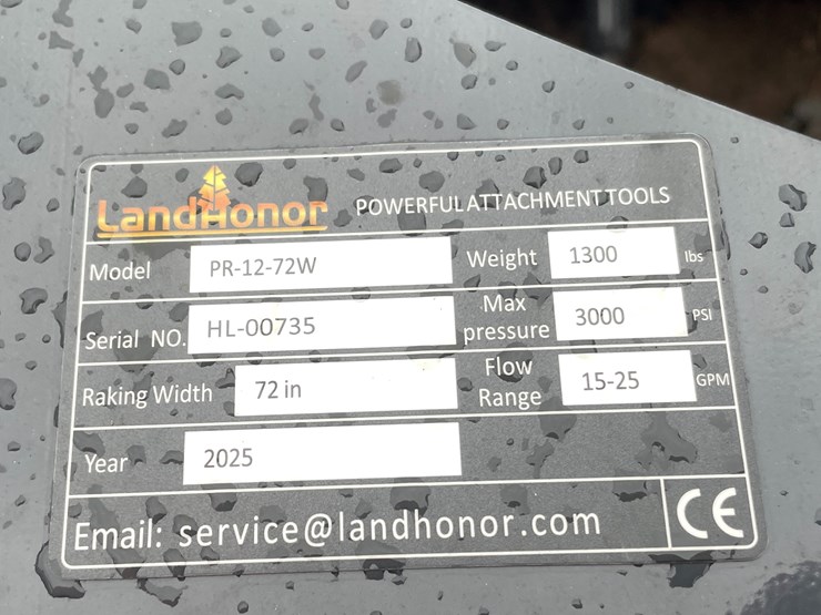 #2041-•-unused-2025-landhonor-power-rake-attachment-image-5