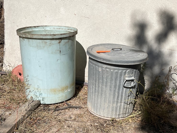 #3667-•-lot-of-(2)-trash-cans-image-12