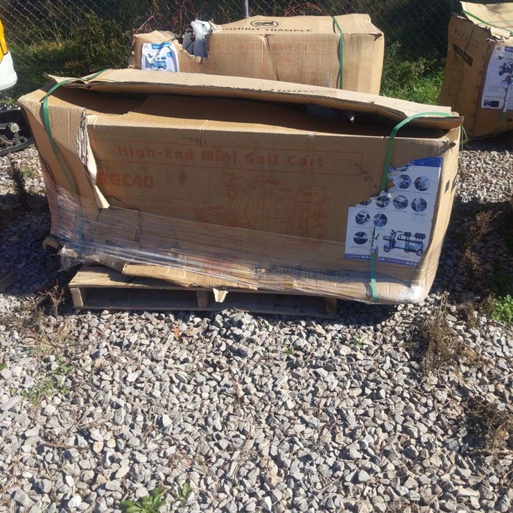 UNUSED IRGC40 2 SEATER MINI GOLF CART