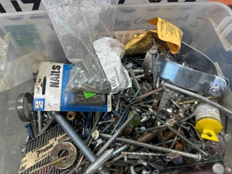 large-assortment--hardware,-screws,-drill-bits-image-6