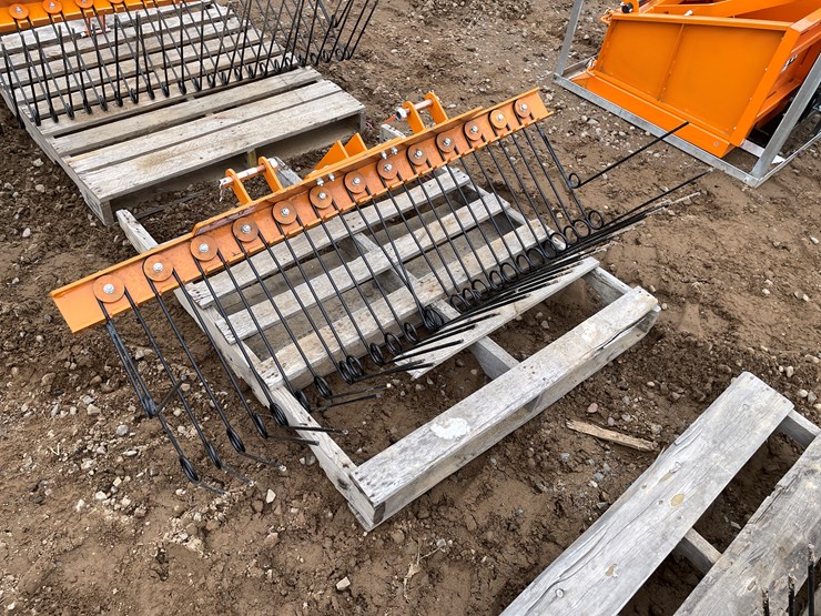#2085-•-unused-2025-wolverine-grass-rake-attachment-image-1