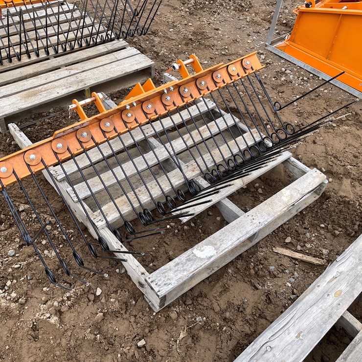 #2085 • Unused 2025 Wolverine Grass Rake Attachment