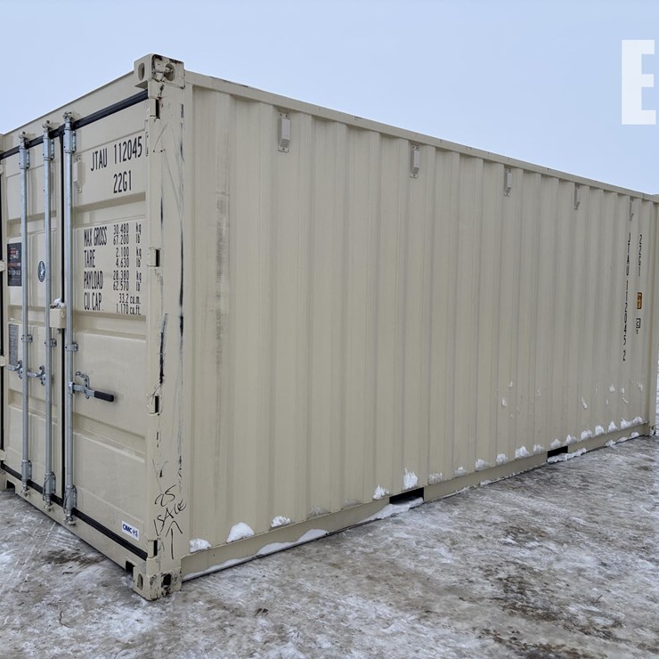 20' NEW ONE TRIP SHIPPING CONTAINER