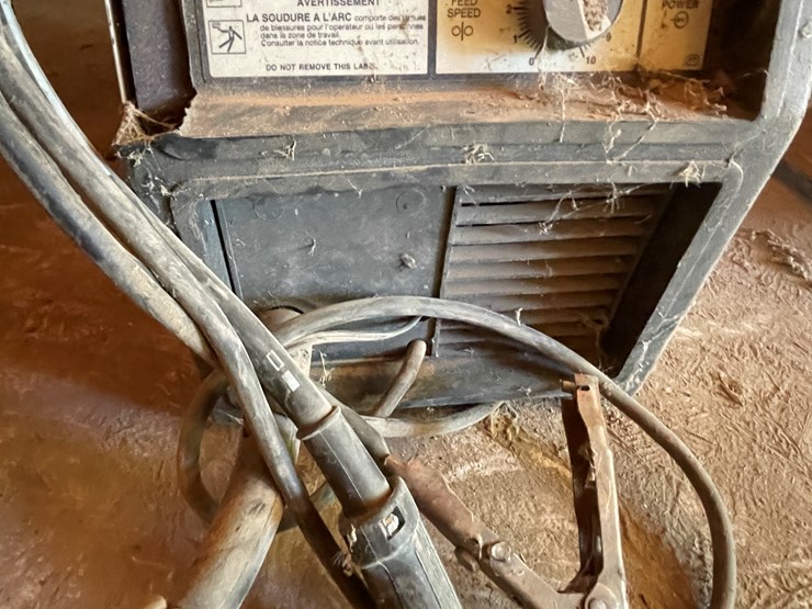 #3681-•-hobart-handler-120-welder-with-helmet-image-4