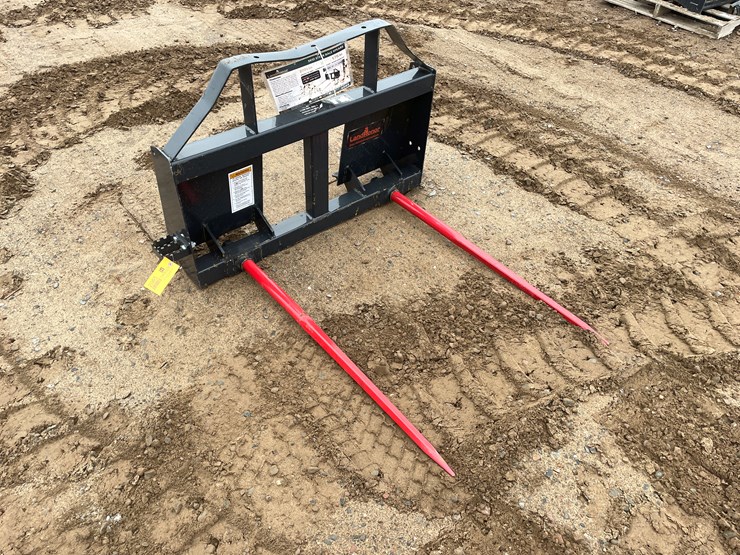#2065-•-unused-2025-landhonor-skid-steer-bale-spear-attachment-image-2
