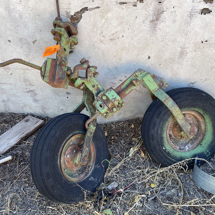 #3697 • Pair of Farm Implement Gage Wheels