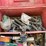 #3707-•-misc-tools,-hardware,-bauer-bench-grinder,-4-drawer-metal-toolbox-and-table-image-9