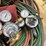 2-torches,-hose,-safety-caps,-gauges,-bottle-cart-image-3