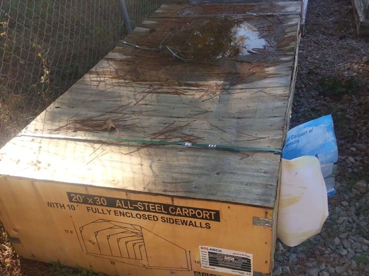 unused-20'x30'-steel-carport-w/-sidewalls-image-4