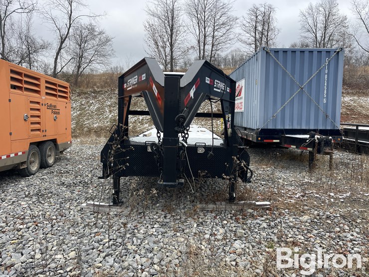 2024-stryker-gooseneck-40’-t/a-flatbed-trailer-image-2