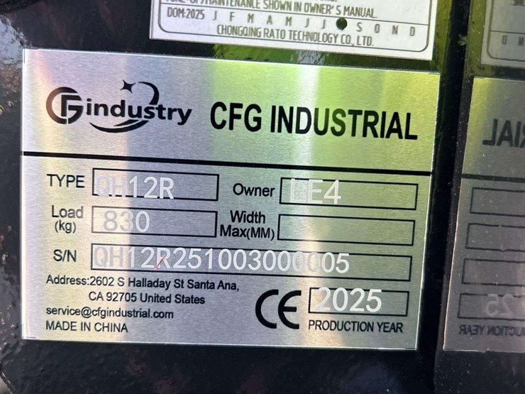 unused-2025-cfg-industrial-qh12r-mini-excavator-image-5