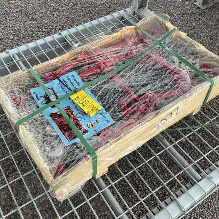 (5) SETS CHAINS AND BINDERS