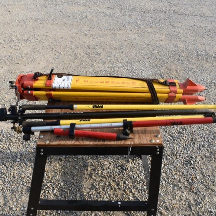 Surveying Equipment Tripod and Sticks