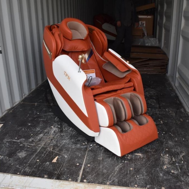 TPM TPM TP-Z69Full Body Massage Chair, Orange & White, USB Port