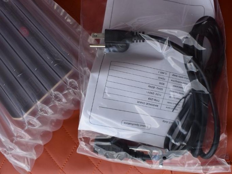 tpm-tpm-4520-full-body-massage-chair,-orange/white,-usb-port,-built-in-control-image-7