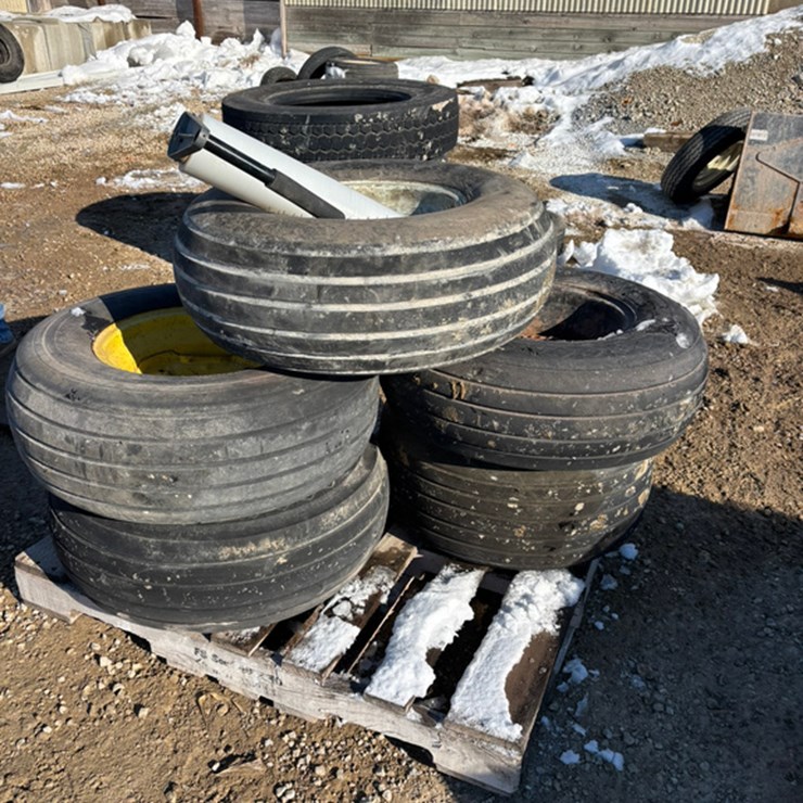 (5) Implement Tires and Rims (LT1487)