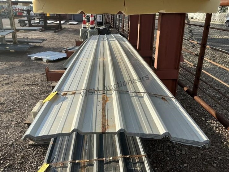 (20)-3ft-x-20ft-white-metal-roof-panels,-image-2