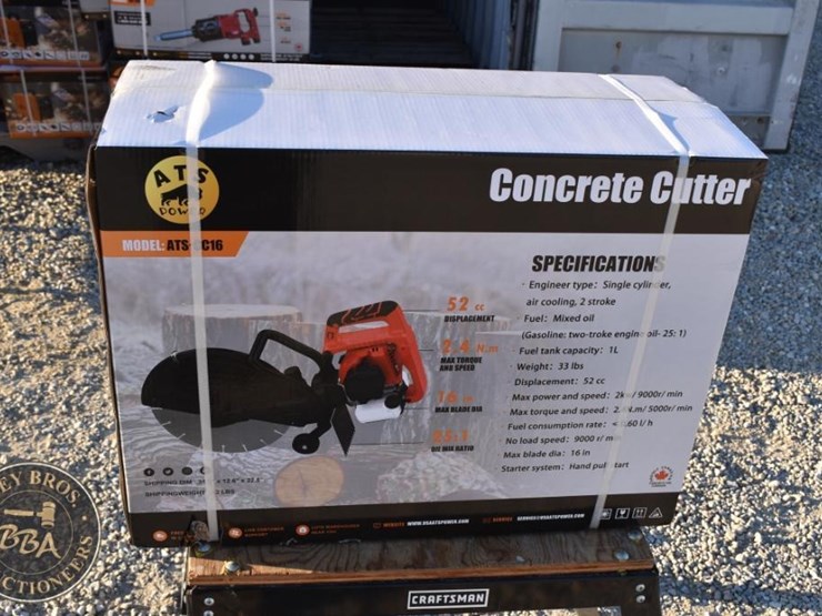 ats-gc16-concrete-cutter,-52cc,-2.8-hp,-14"-blade-diameter-image-2
