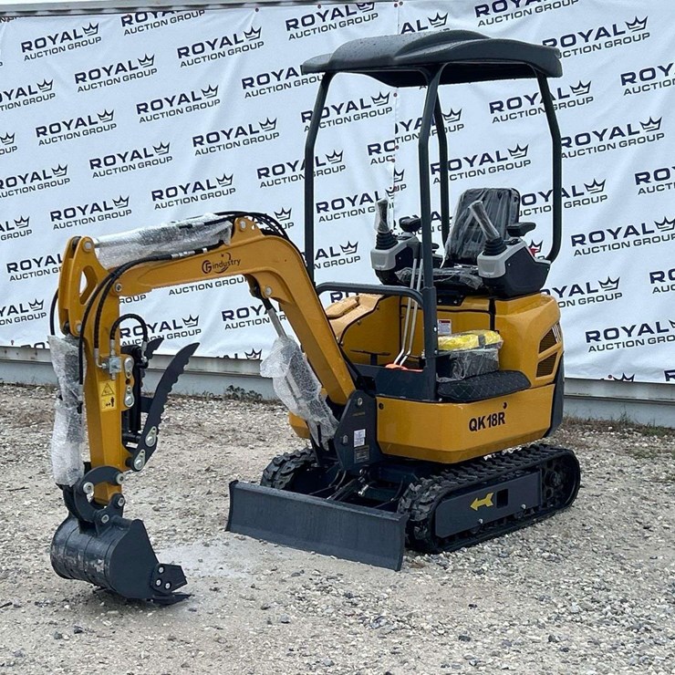 2025 CFG Industrial QK18R Mini Excavator