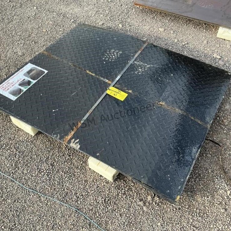 (20) 3FT X 4FT BLACK STEEL SHEETS,