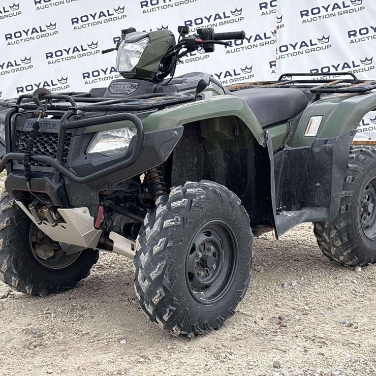 2018 Honda Rubicon TRX500FA5 4X4 ATV