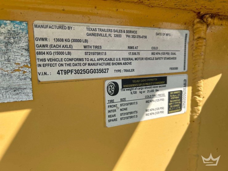 2016-textron-t/a-15-ton-flatbed-equipment-trailer-image-5