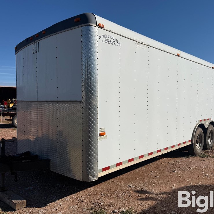 2008 Cargo Craft 8'X24' T/A Enclosed Trailer