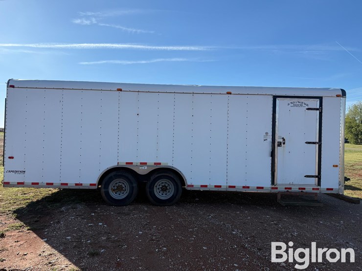 2008-cargo-craft-8'x24'-t/a-enclosed-trailer-image-4
