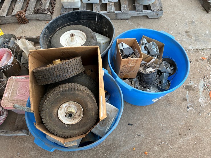 #17190-•-buckets-of-misc.elec.-&-tires-image-2