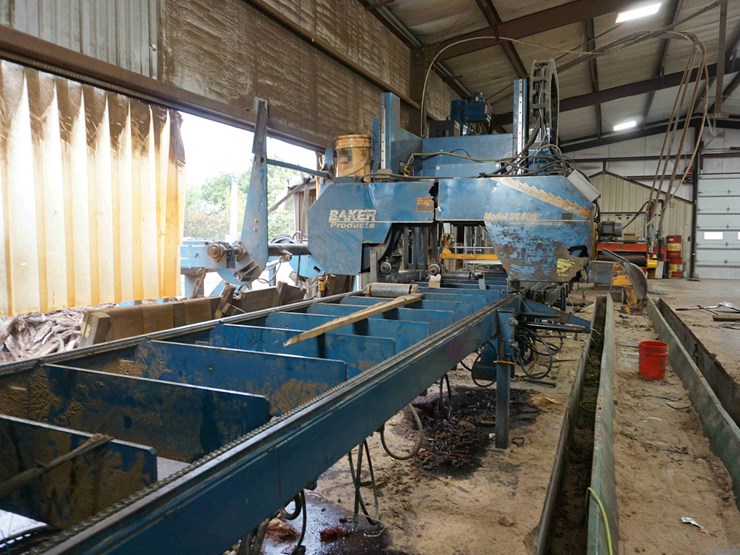 #165-•-2014-baker-bbs-o-“3640e”-stationary-bandmill-image-1