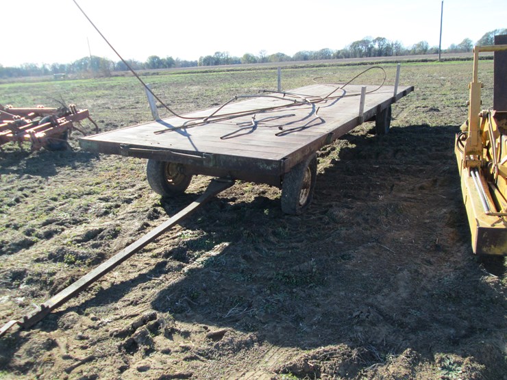 #35370-•-4-wheel-flatbed-cotton-wagon-image-1