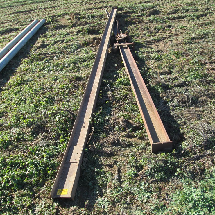 #35375 • Lot of (2) 21' I Beams