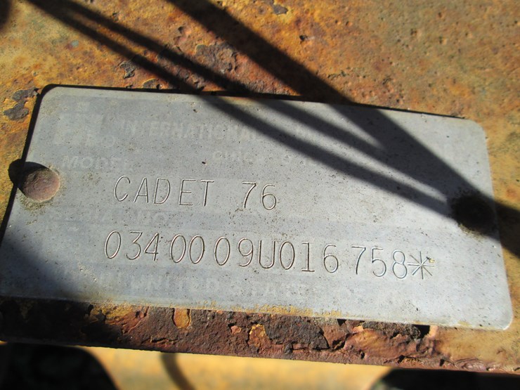 #35374-•-inop-cub-cadet-76-riding-mower-0340009u016758-image-11